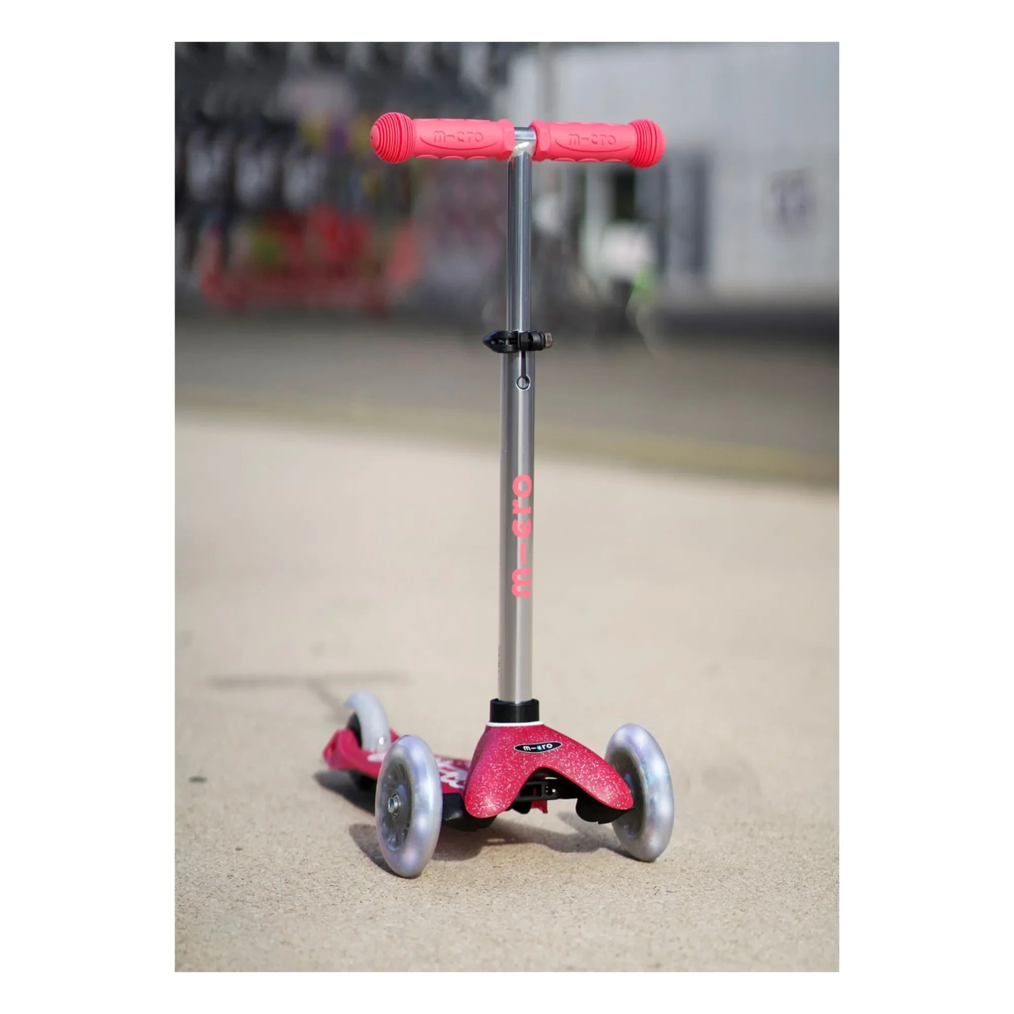 Micro - Mini LED Glitter Scooter | Pink