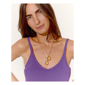 Palas - Santa Maria Glossy Necklace | Peach