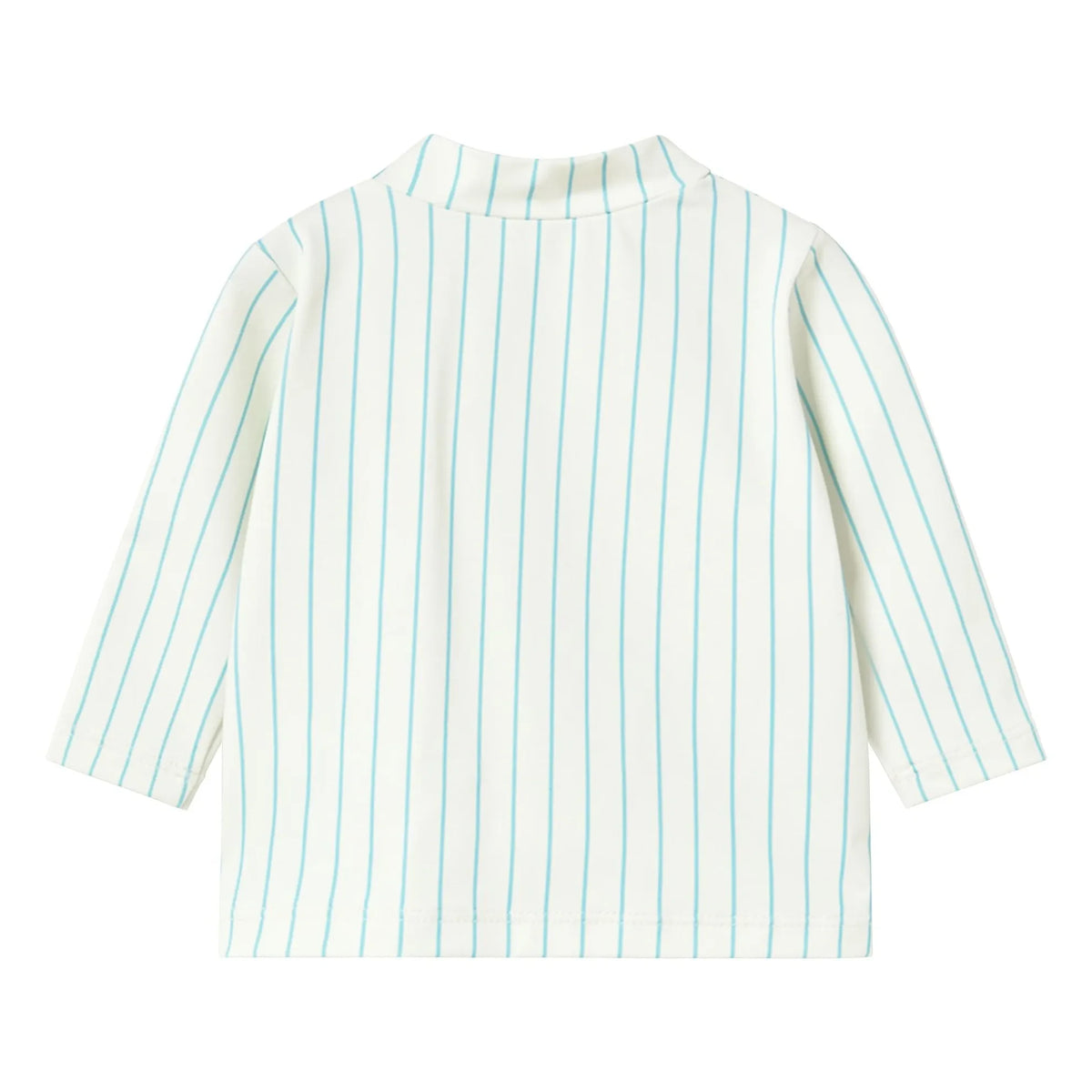 Tinycottons - Striped UV Protective Swim T-Shirt | Light Blue