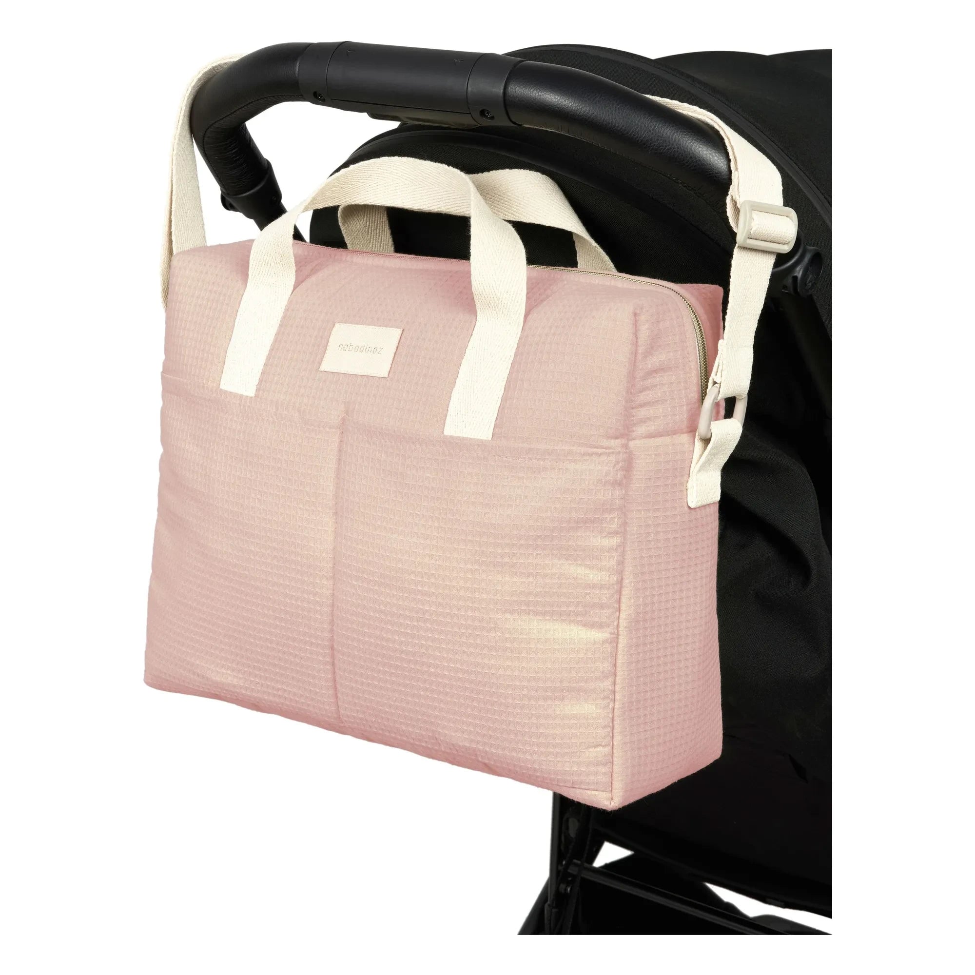 Nobodinoz - Gala Opera Waterproof Baby Changing Bag | Light Pink