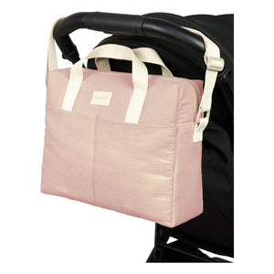 Nobodinoz - Gala Opera Waterproof Baby Changing Bag | Light Pink