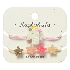 Rockahula Kids - Set of 2 Unicorn Bracelets | Pale Pink