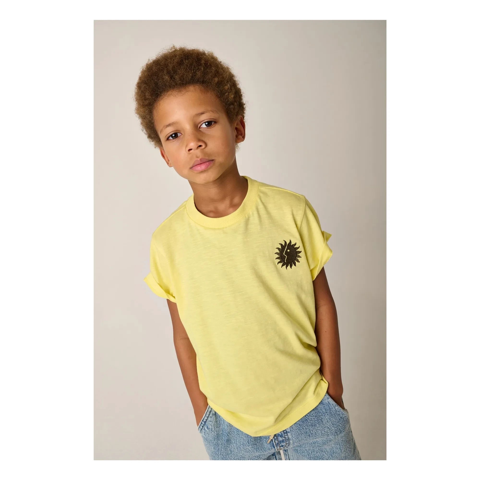 Tumble N'Dry - Reef Soleil Organic Cotton T-Shirt | Yellow