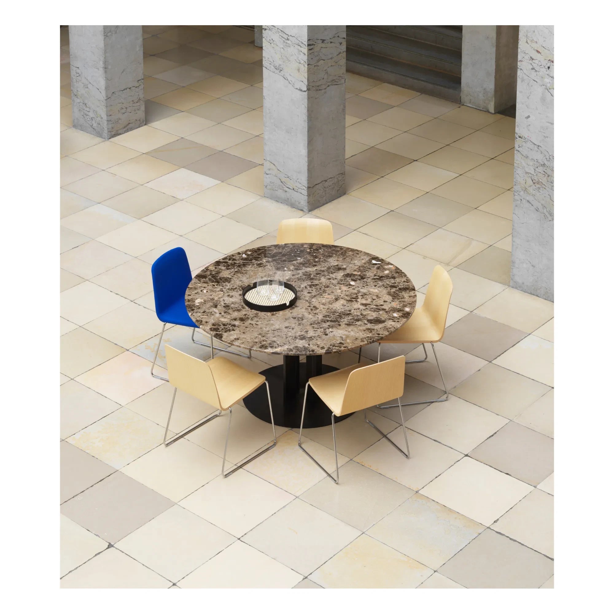 Normann Copenhagen - Just Sandalye | Chrome
