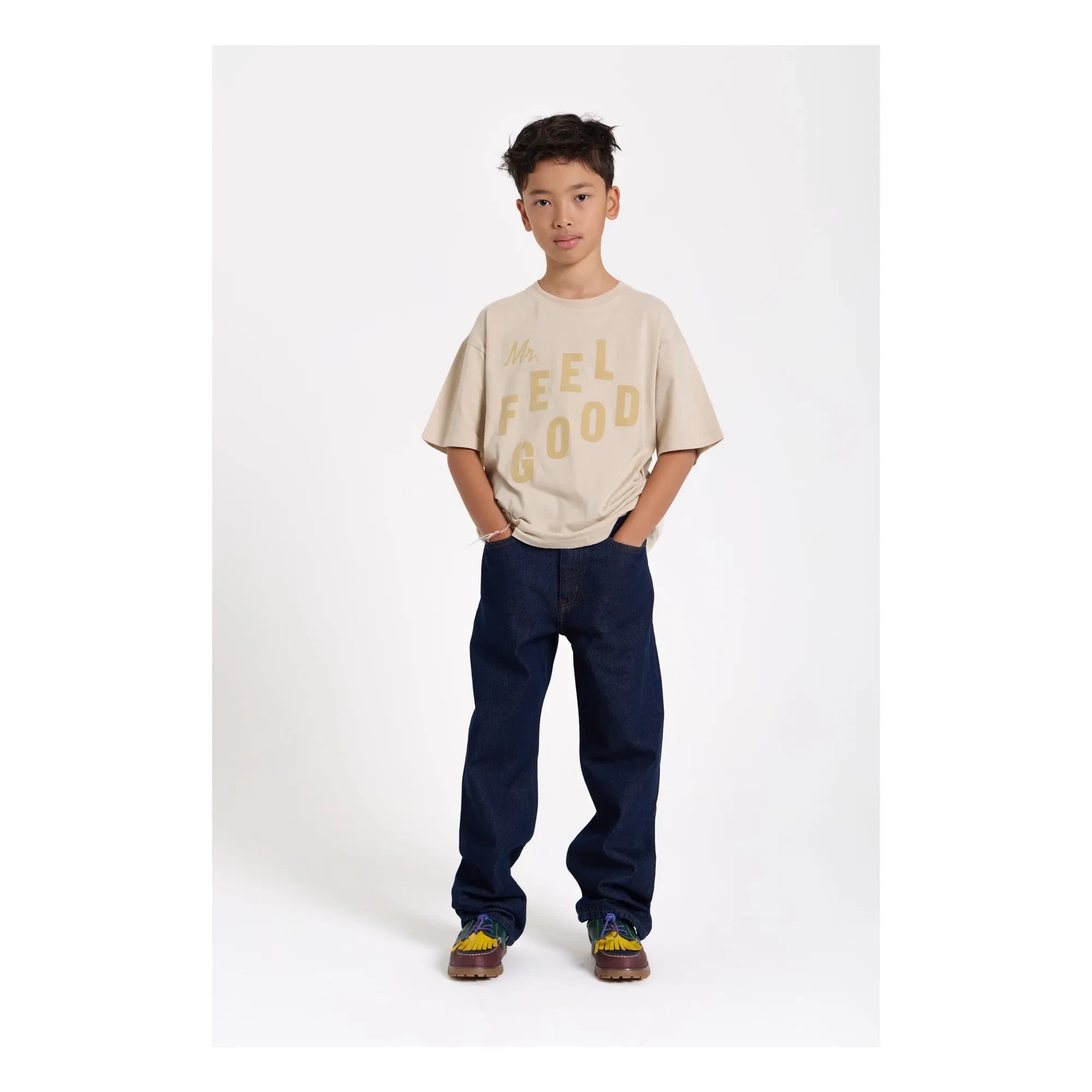 Hundred Pieces - Jean Large Hostin | Denim brut