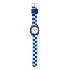 Mini Kyomo - Damier Mavi Sunday saat | Mavi