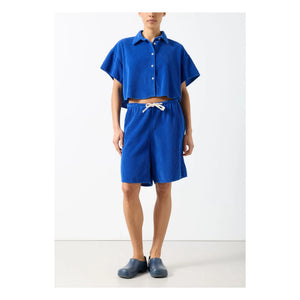 American Vintage - Padow Cotton Shorts | Blue