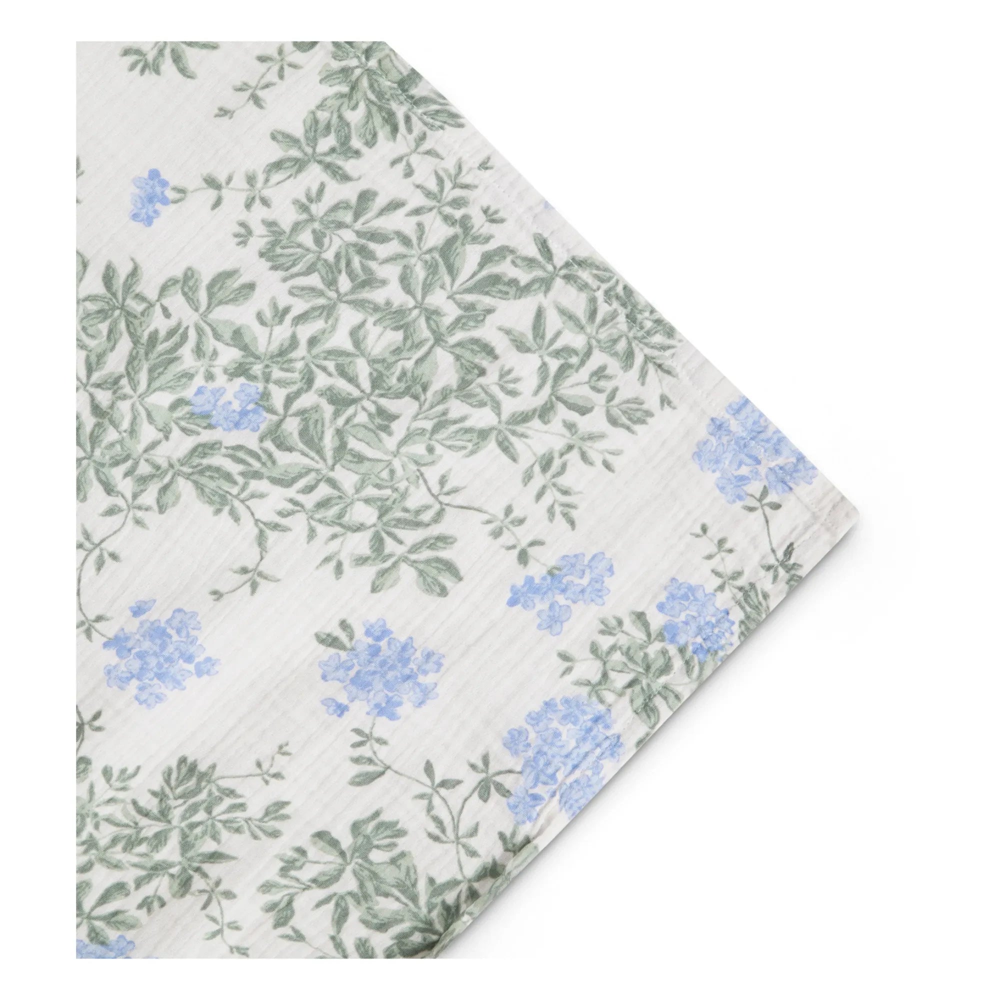garbo&friends - Plumbago Organic Cotton Swaddle Blanket | Blue