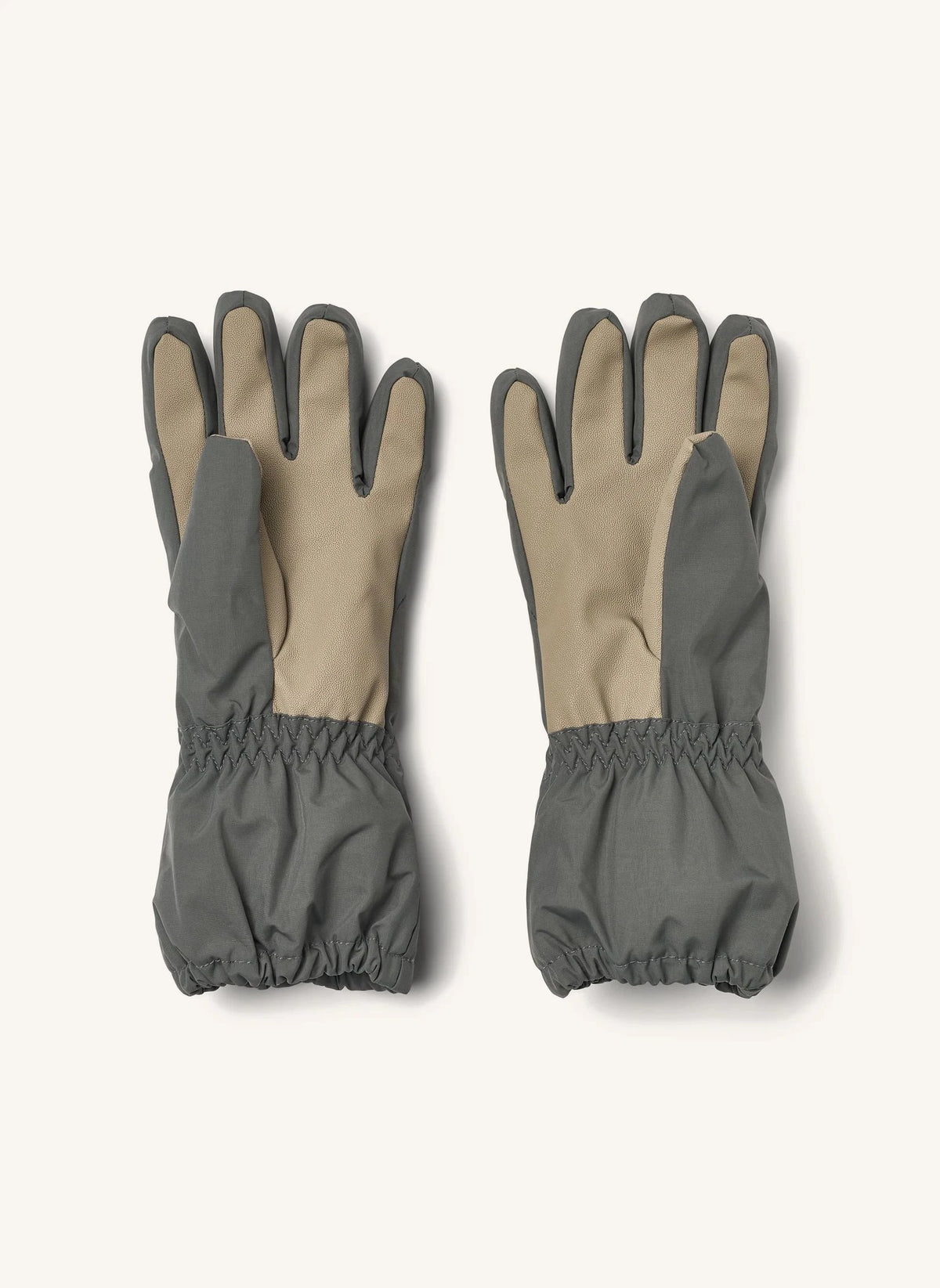 Wheat - Skiski Ski Gloves Made from Recycled Fibers | Blue