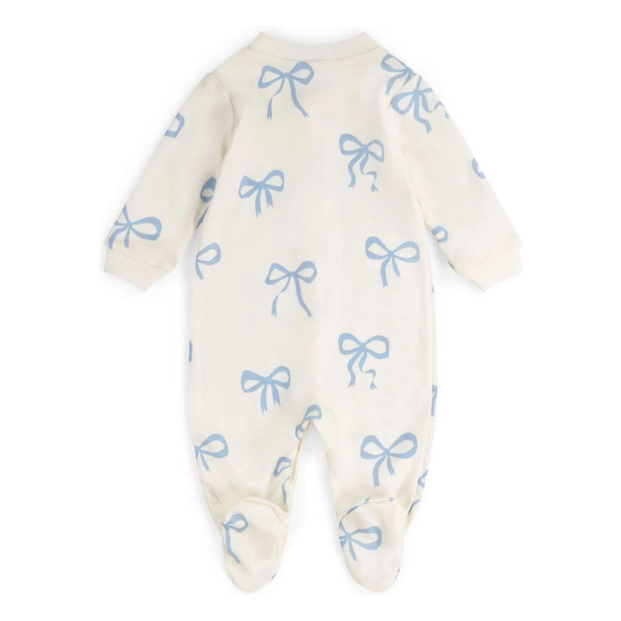 Sleepy Doe - Drawstring footed pajamas Organic cotton | Ecru