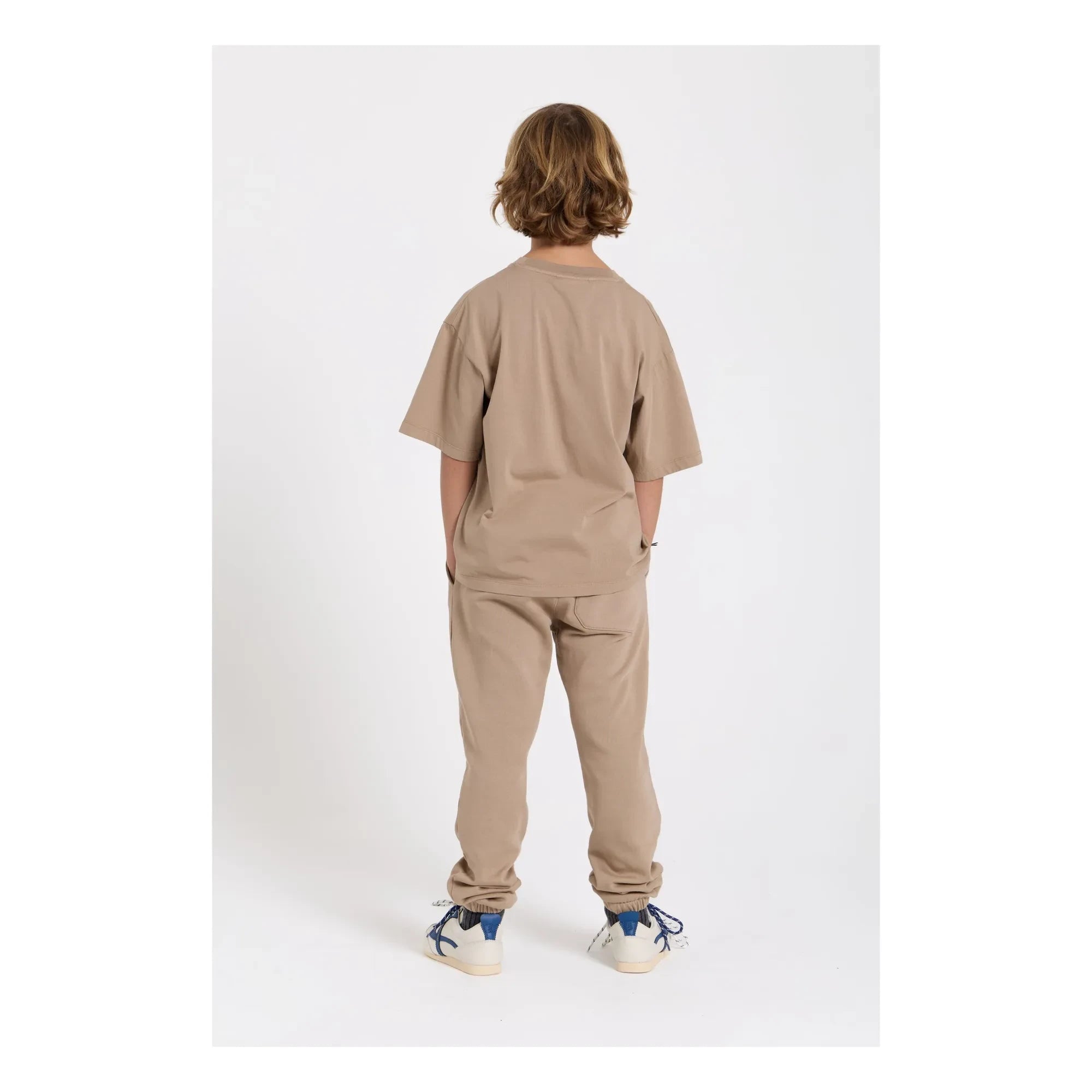 Smallable Kid - Nils Organic cotton t-shirt | Earth brown