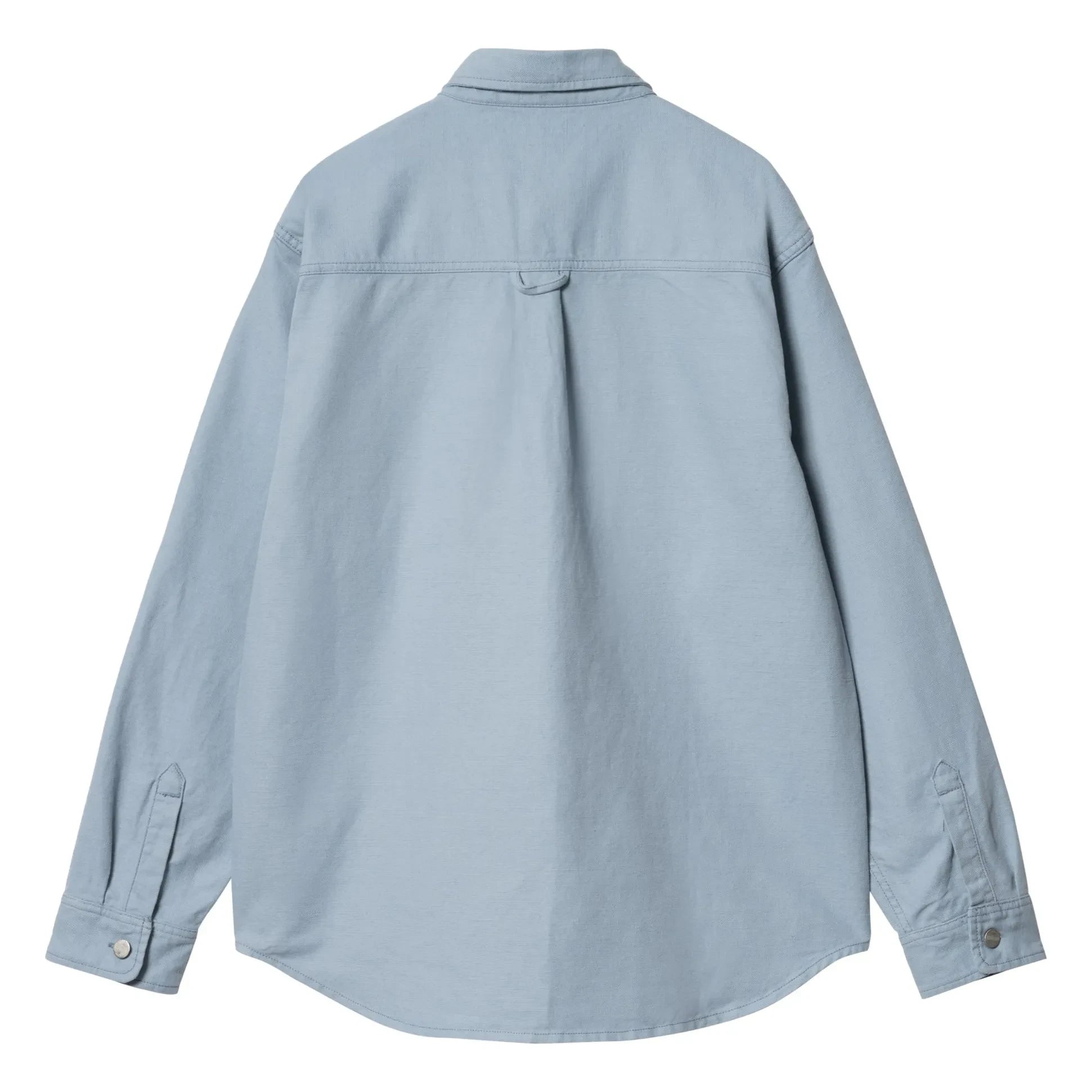 Carhartt WIP - Walter Cotton and Linen Overshirt | Gray Blue
