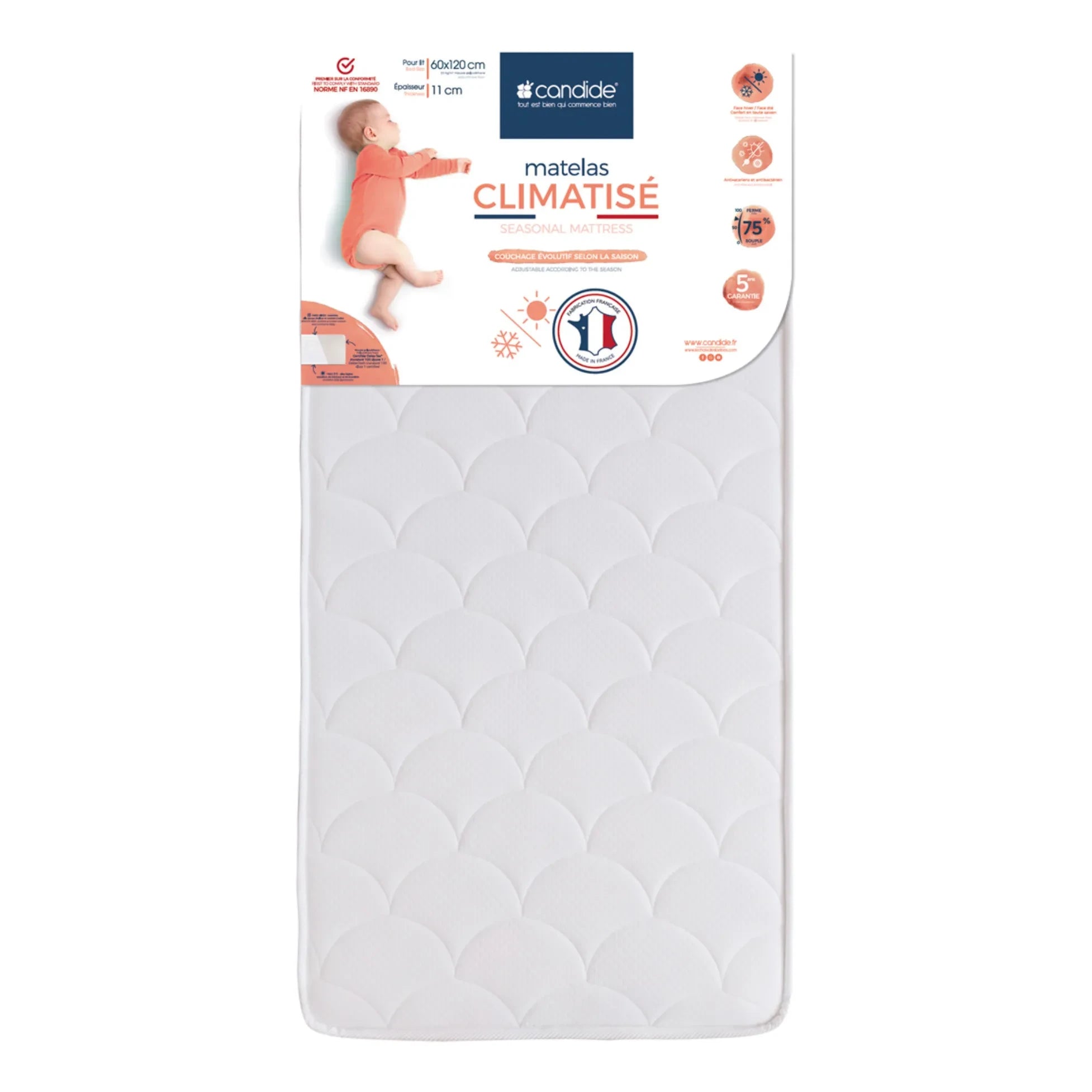 Candide - Seasonal Bed | White