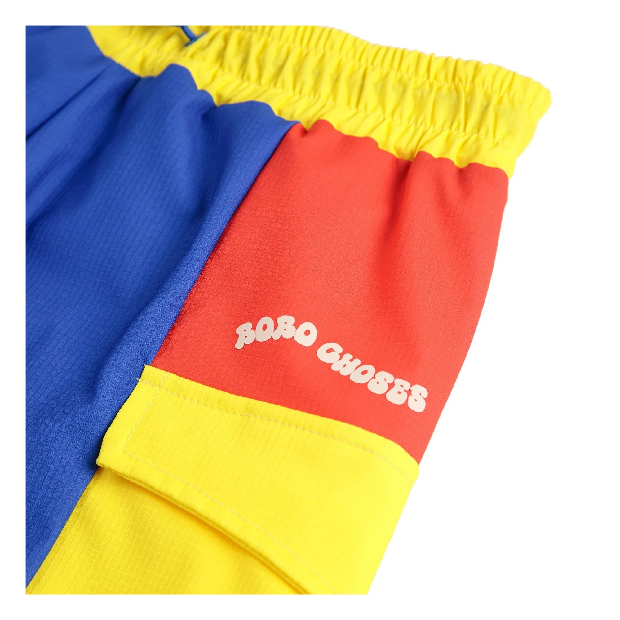 Bobo Choses - Color Block Swimsuit Shorts | Blue