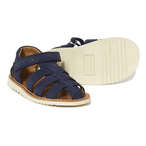 Pom d'Api - Nubuck Waff Papy Sandaletler | Lacivert