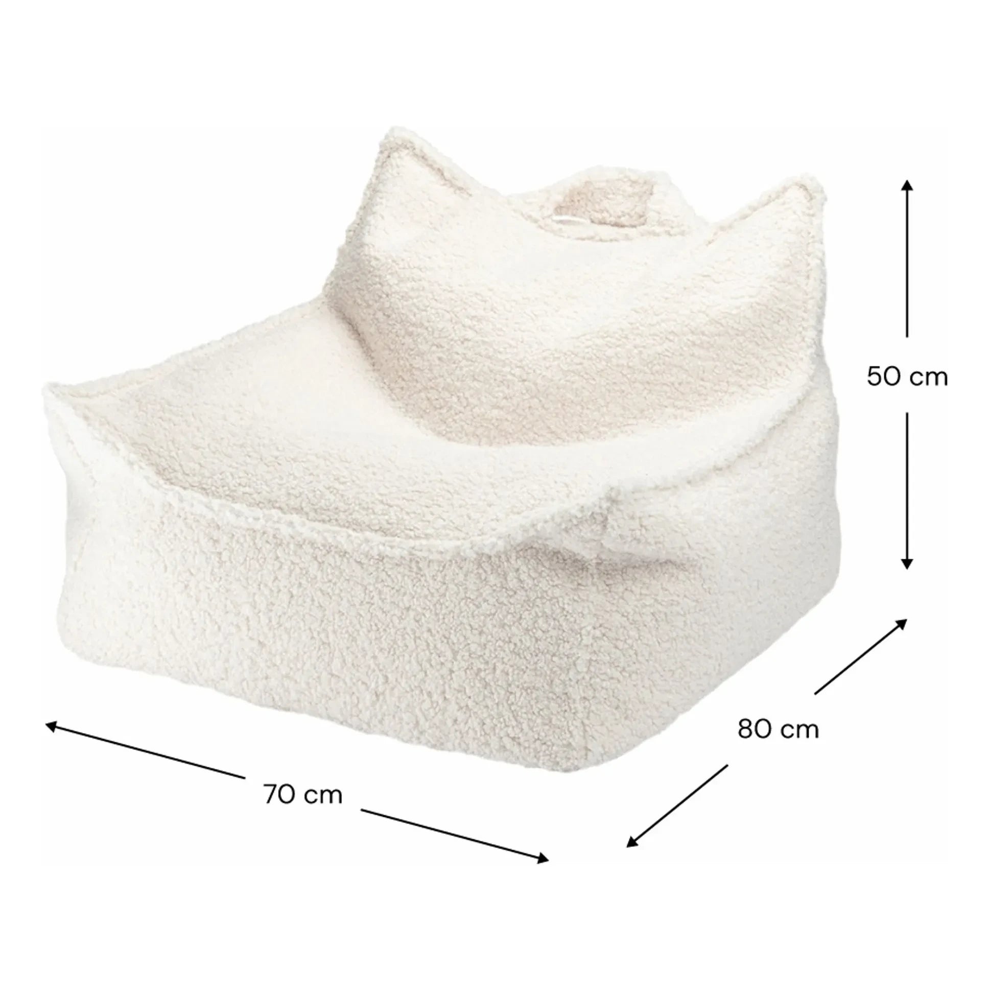 Wigiwama - Teddy armchair | Ecru