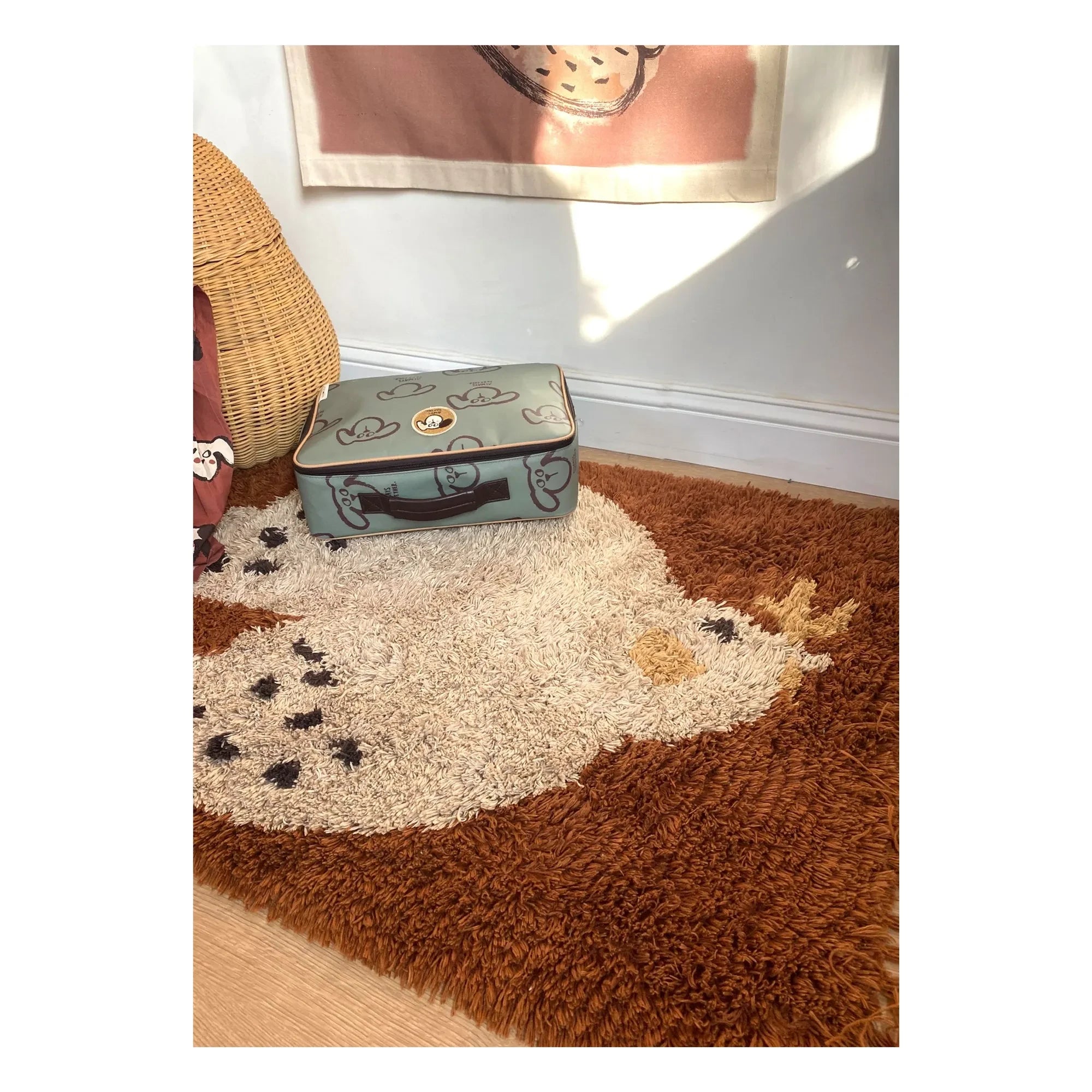 Studio Loco - Dog suitcase | Grey Blue