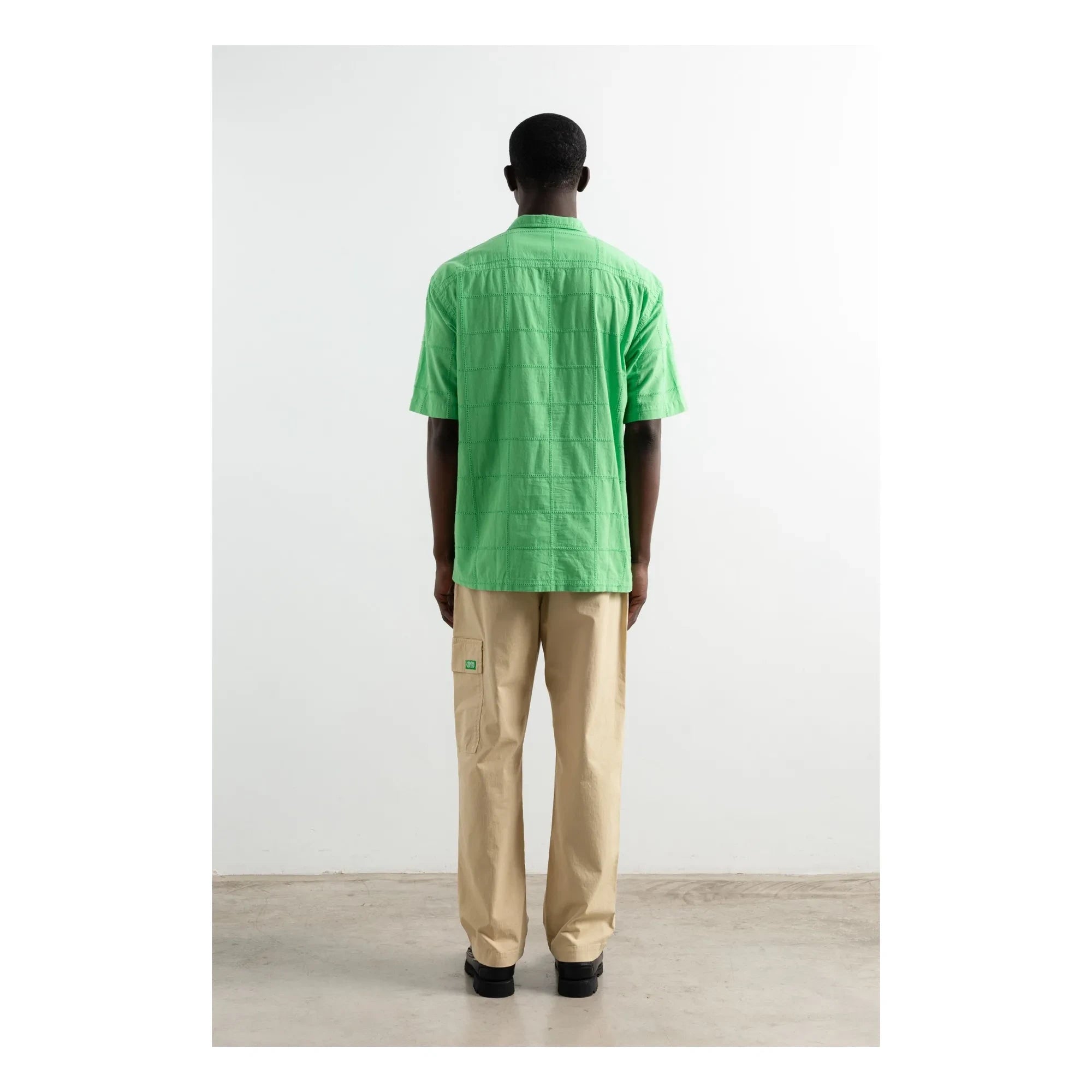 Edmmond Studios - Freedom Short Sleeve Shirt | Green