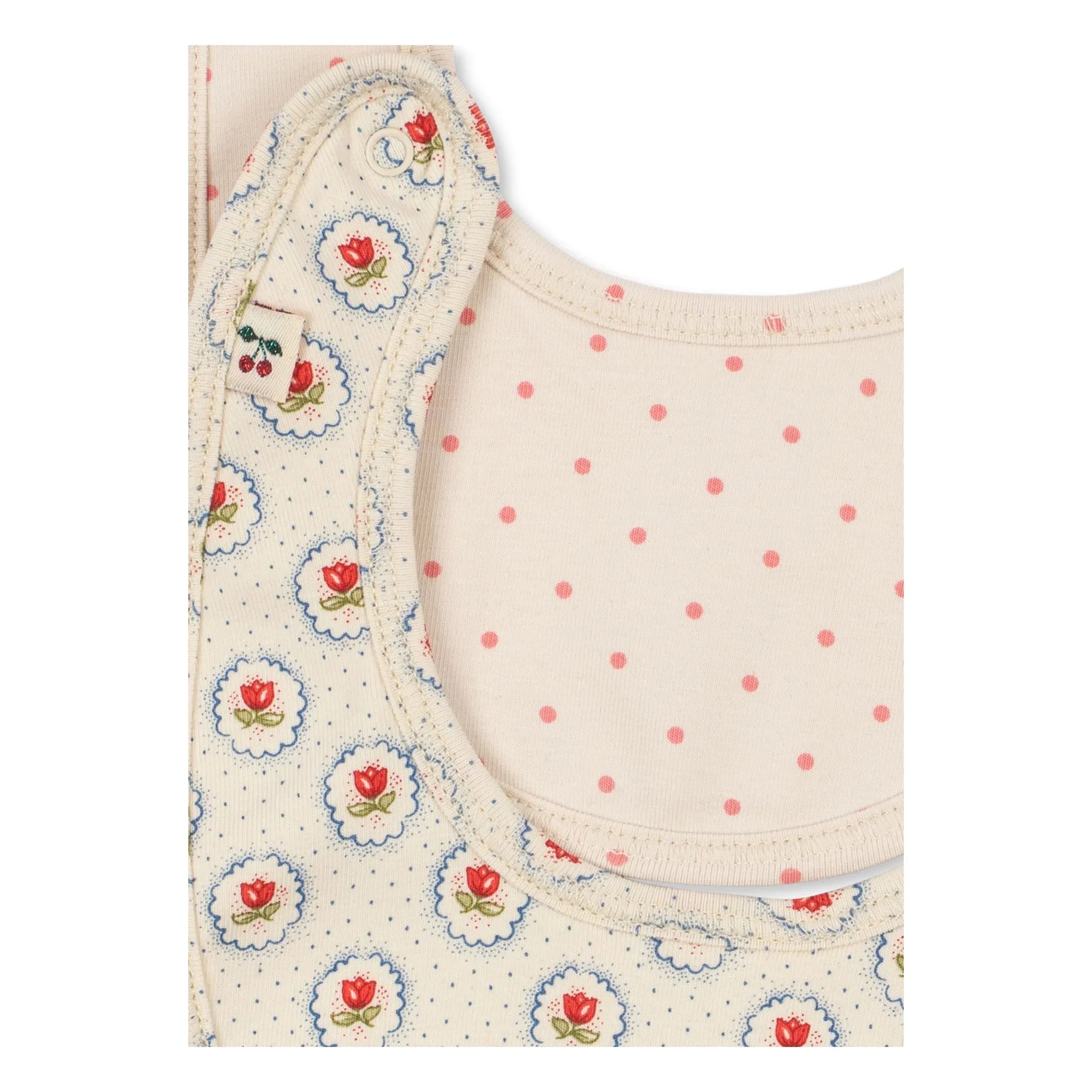 Konges Sløjd - Pirouette Bibs - 2-Pack | Ecru