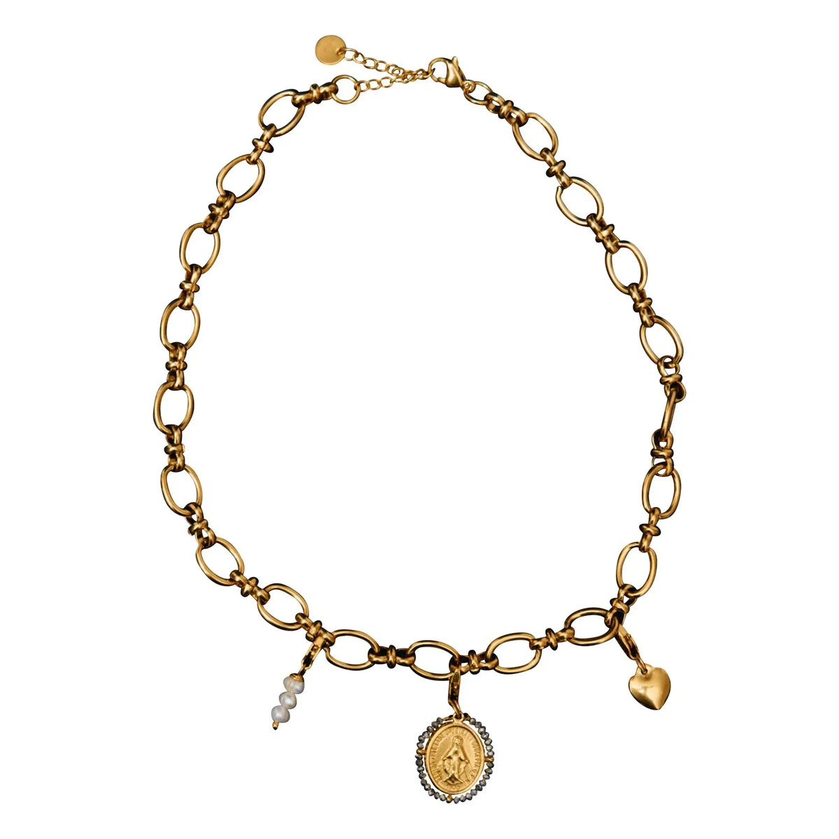 Palas - Silver Maria Necklace | Silver