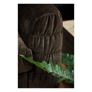 HKliving - Club 4-Seater Sofa | Brown