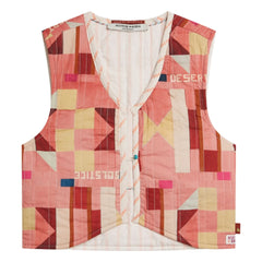 Scotch & Soda - Geometric Reversible Vest | Pink