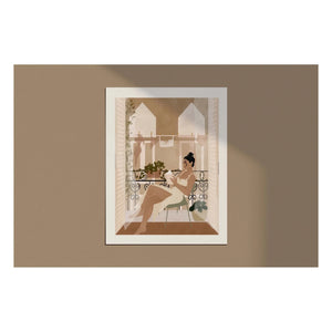 Carla Llanos - Summer in Paris Poster