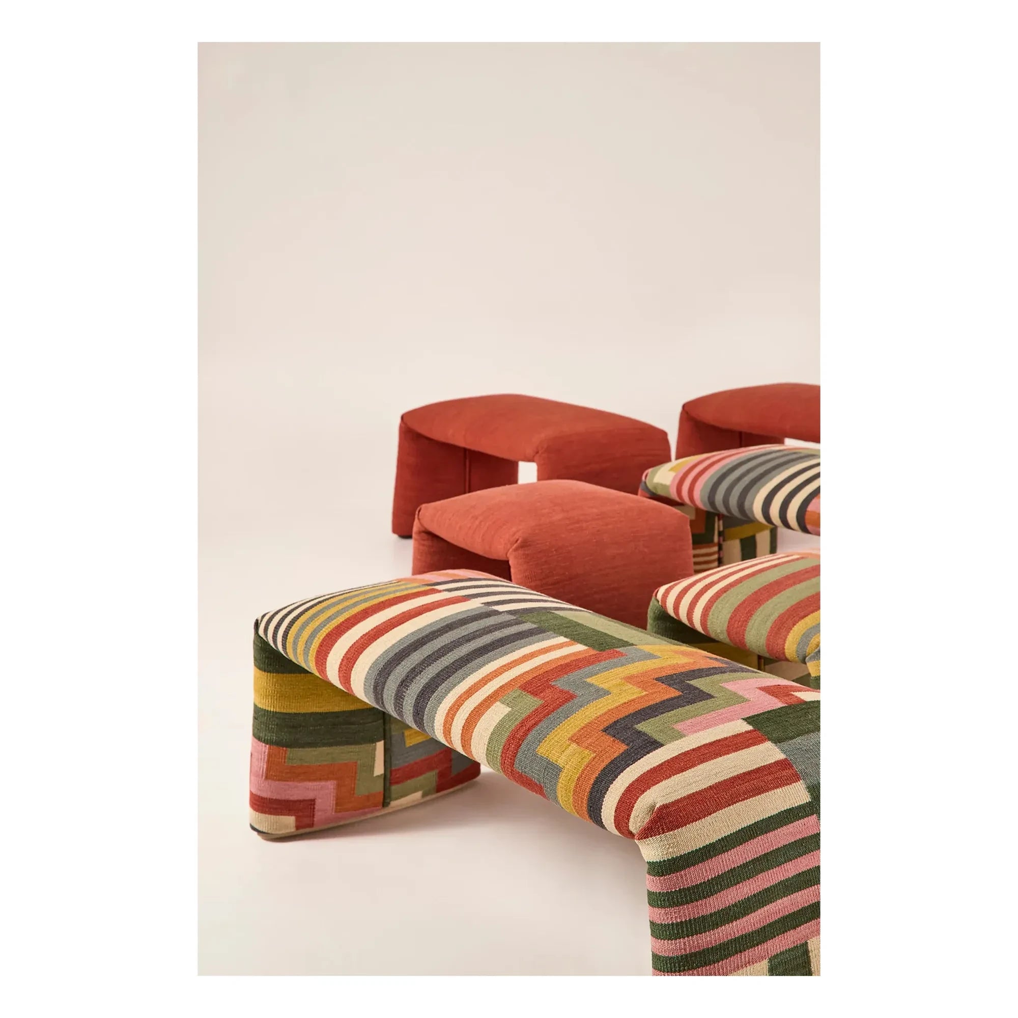 Nanimarquina - Folded Bench, Estudi Manel Molina