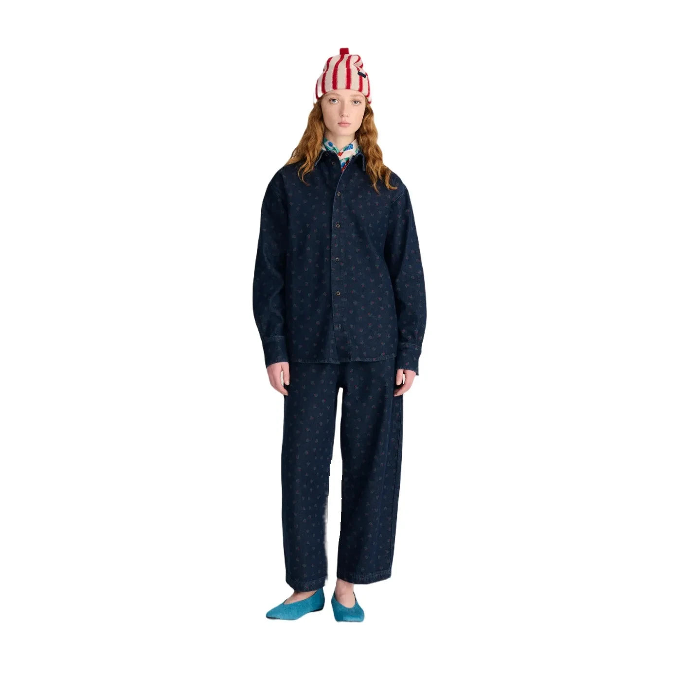 Bobo Choses - Swamp Whirl organic cotton shirt | Navy
