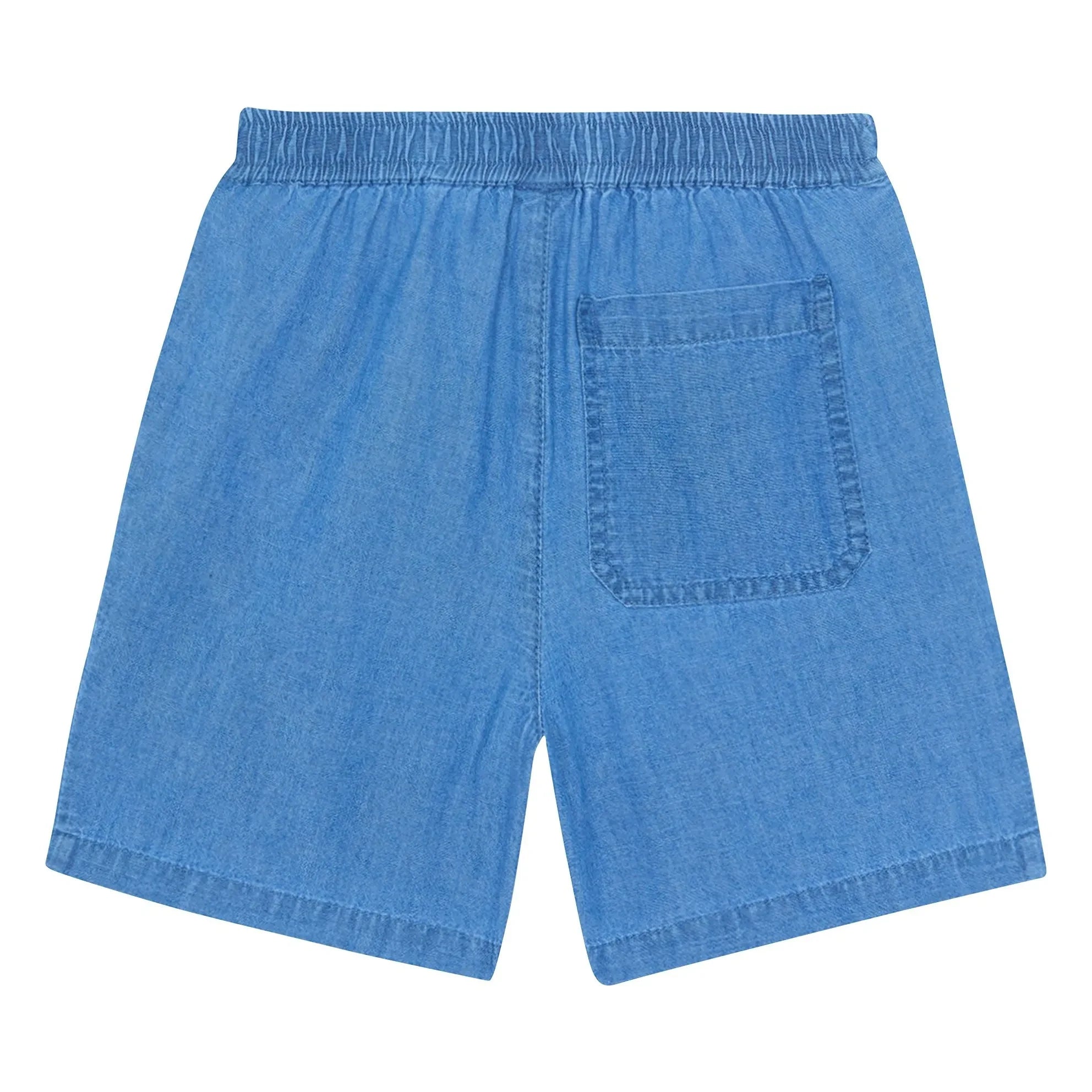 Bonton - Naples Chambray Shorts | Denim Blue