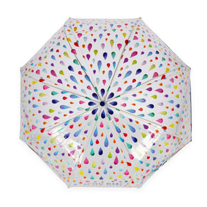 Legami - Transparent Automatic Umbrella - After Rain