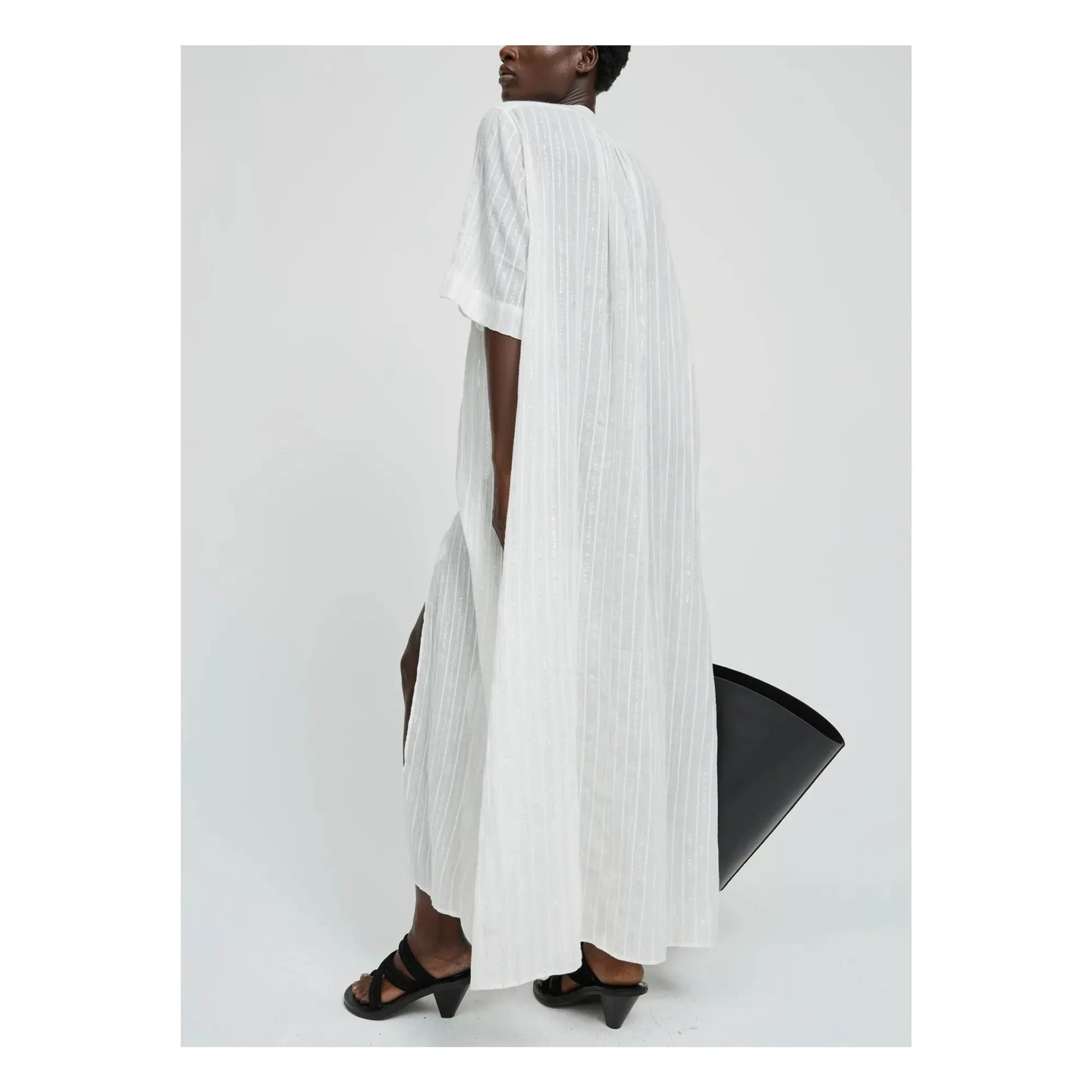 Laurence Bras - Magrita Cotton Dress | White