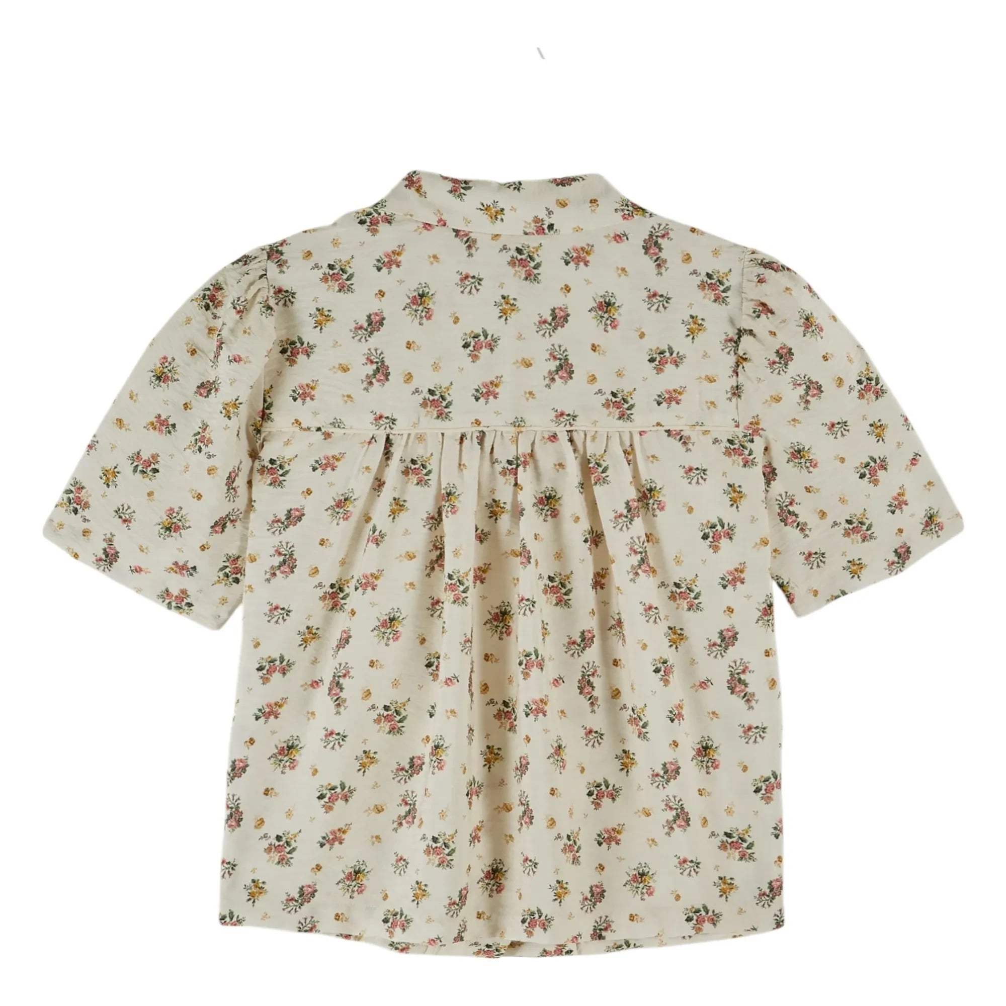 Emile et Ida - Cotton Printed Shirt | Cream