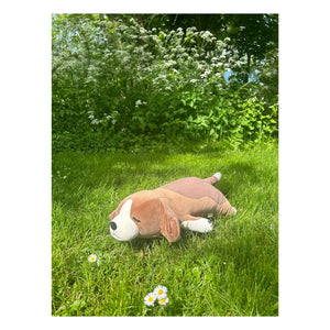 Nemu Nemu - Vick the Beagle Plush Dog | Brown