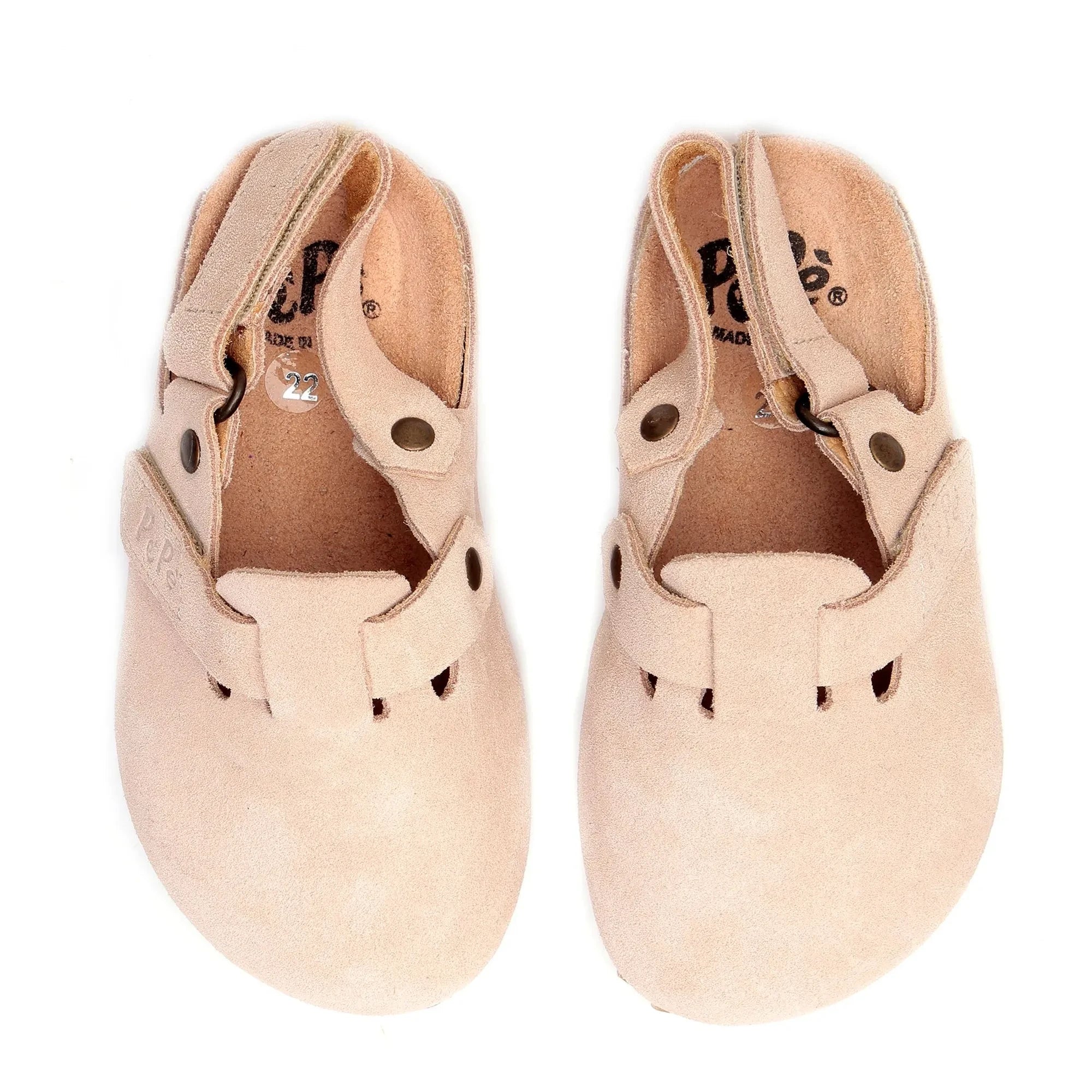 Pèpè - Scratch Suede Slippers | Beige