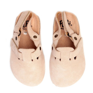 Pèpè - Scratch Suede Slippers | Beige