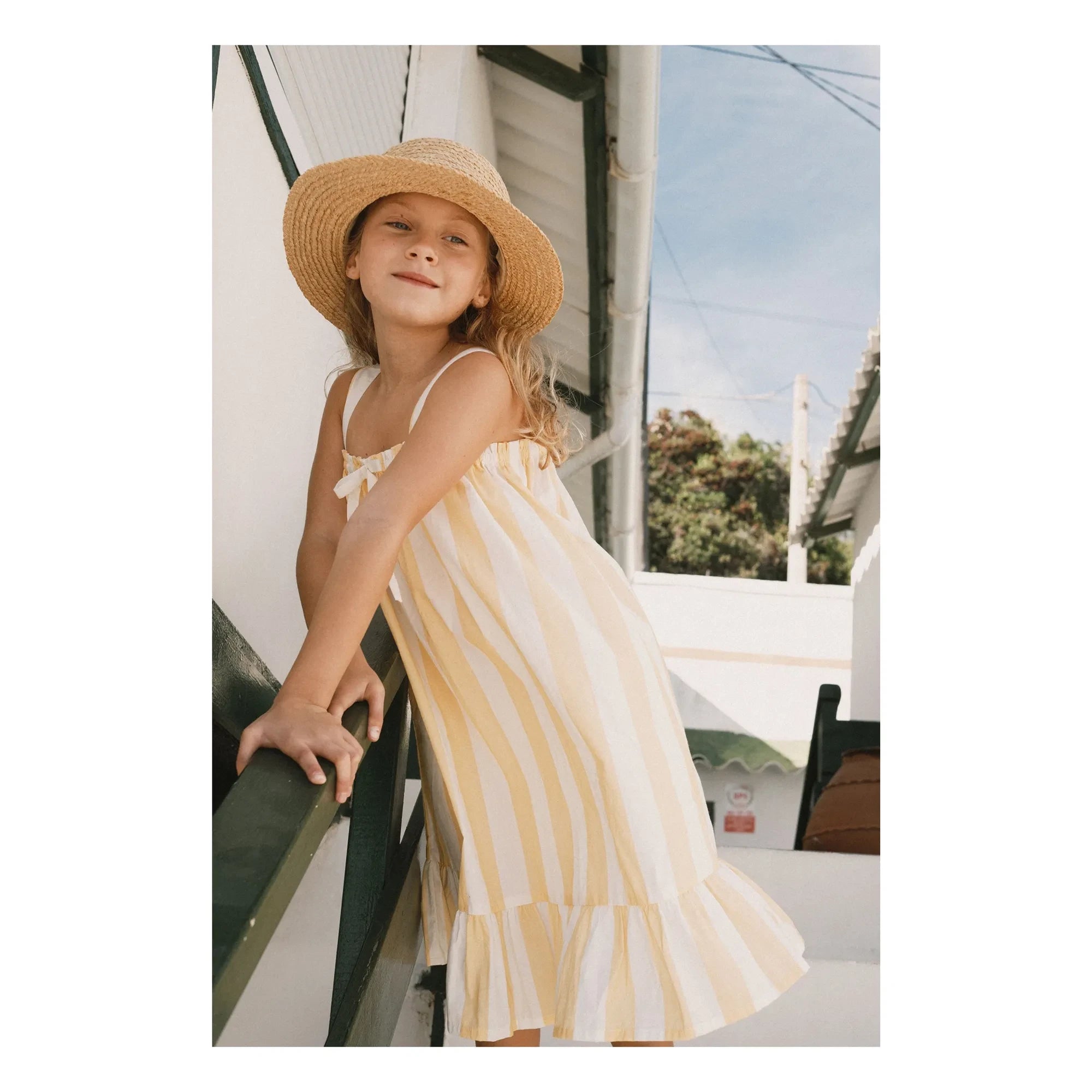 Tinycottons - Striped Dress | Yellow
