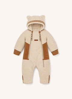 Töastie - Cloud Sherpa Waterproof Jacket Made from Recycled Fibers | Sand