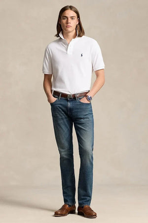 Polo Ralph Lauren BASIC MESH Pamuklu Polo Yaka Tişört
