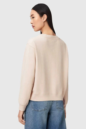 AllSaints kadın pamuklu sweatshirt INSIGNIA