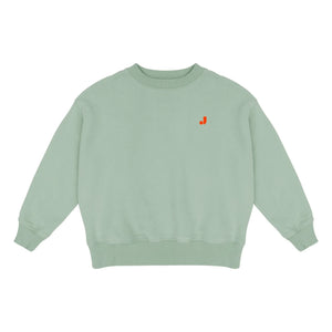 Jenest - Happy Bird Organic Cotton Sweatshirt | Almond Green