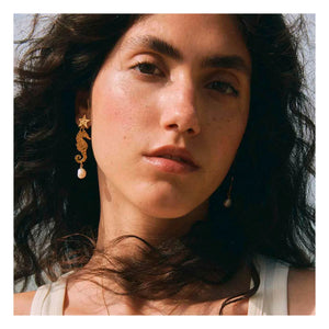 Alhaja - Cavaletto Earrings | Gold