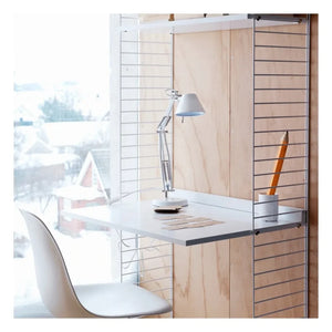 String Furniture - White Shelving Table | White