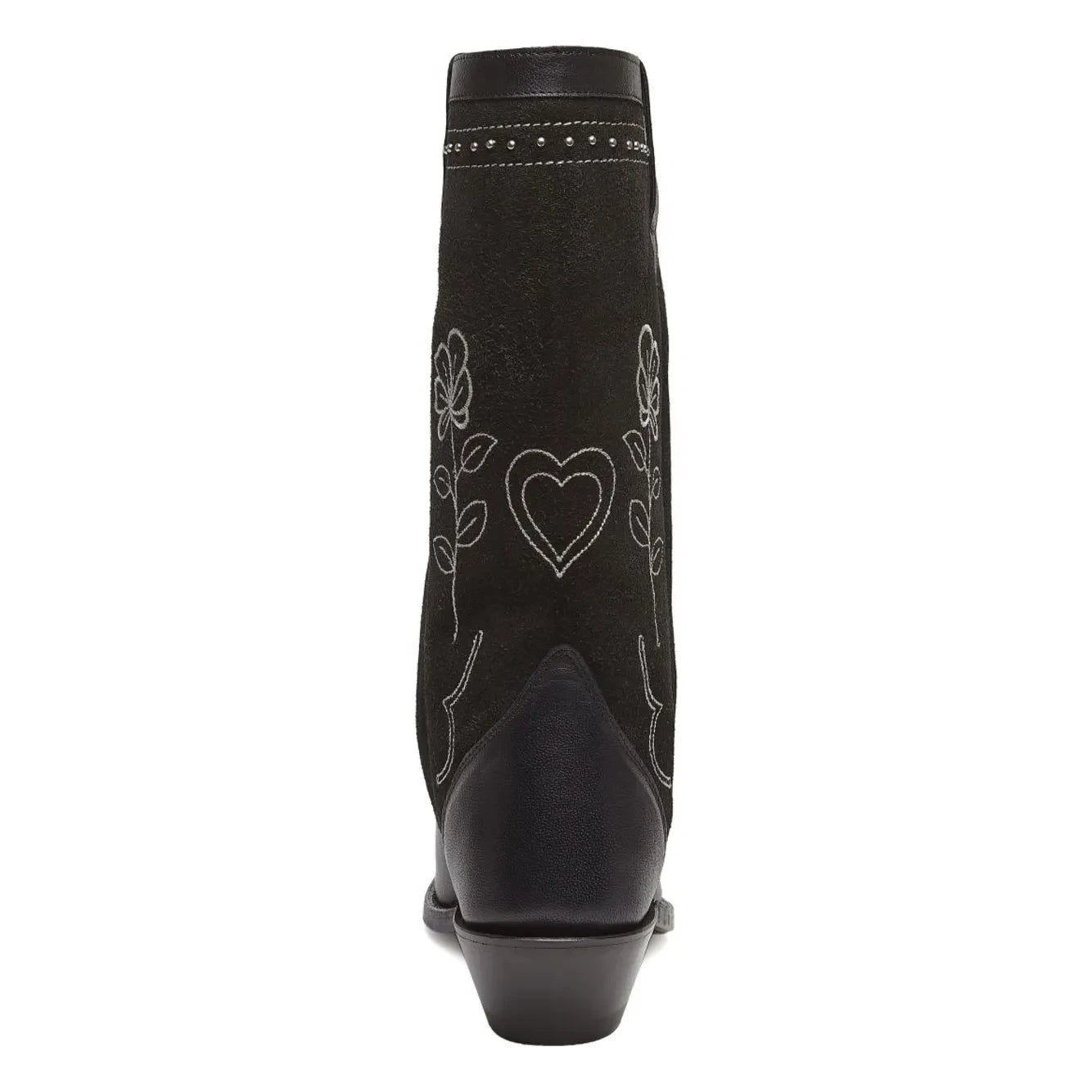 Bootstock - Santiags Haily Suede Studs | Black