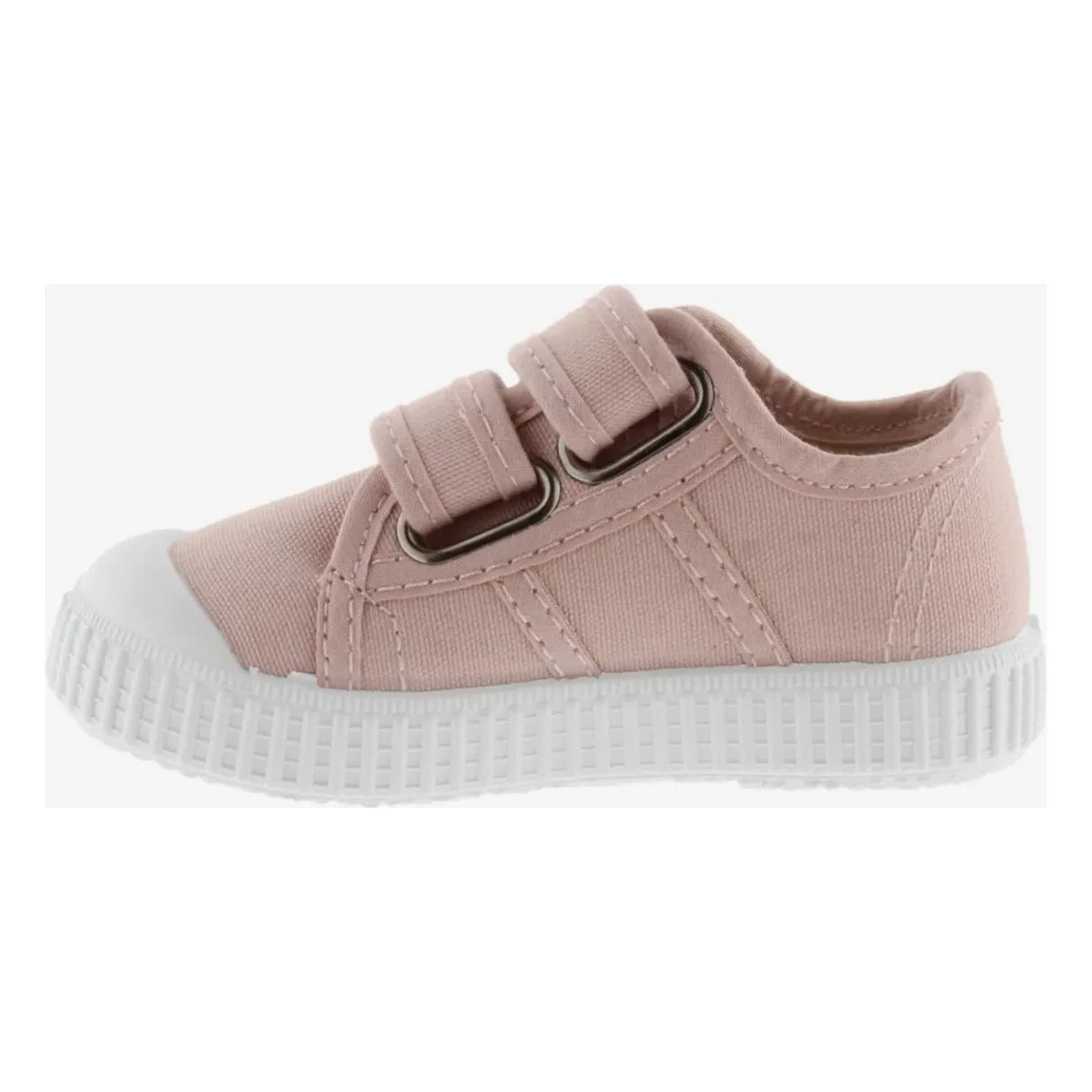 Victoria - Tiras Lona Scratch Sneaker | Nude