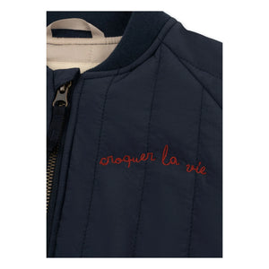 Konges Sløjd - Juno Tiger Bomber Jacket | Navy Blue