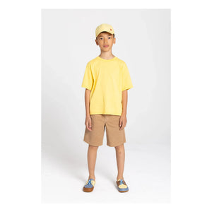 Smallable Kid - Nils Organic Cotton T-shirt | Fluorescent Yellow