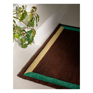 & Tradition - Framed Rug | Burgundy