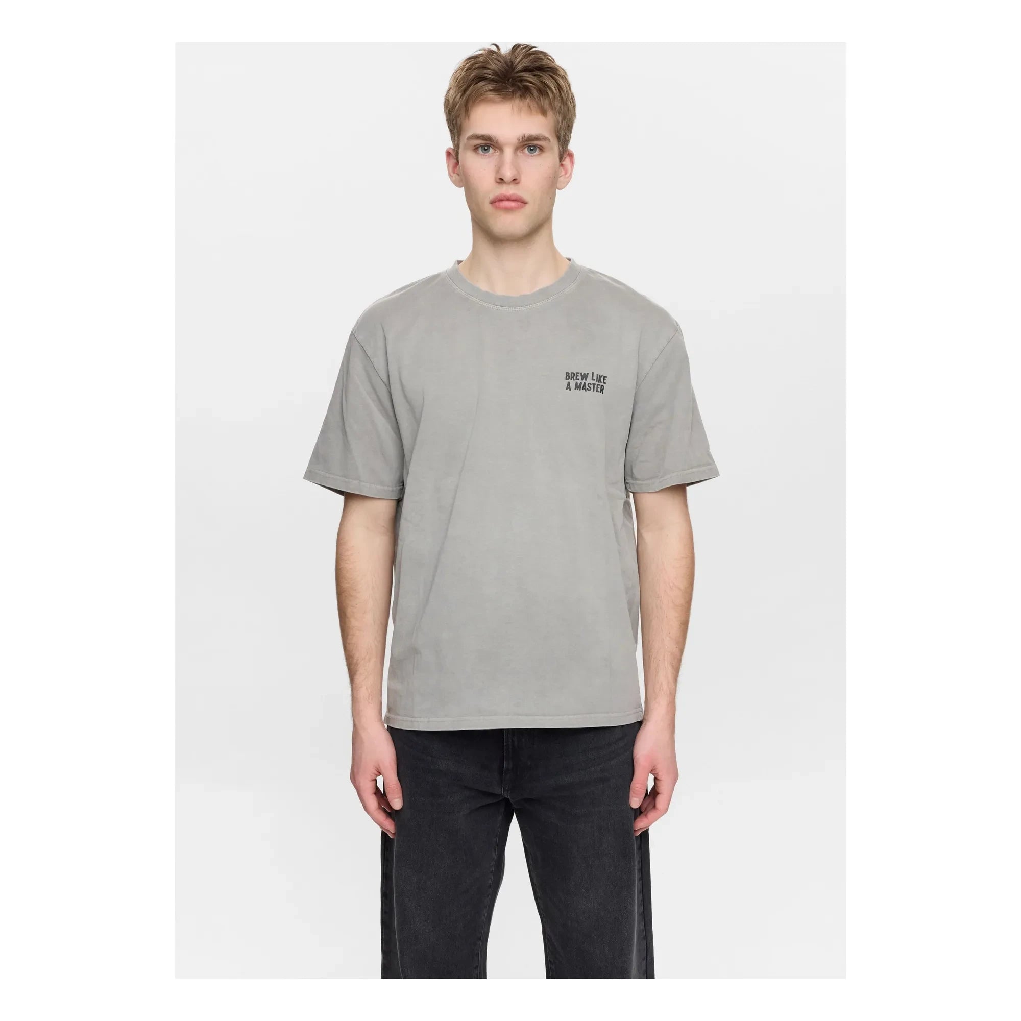 Anerkjendt - Akvillads Brewlikeamaster T-Shirt | Gray Melange
