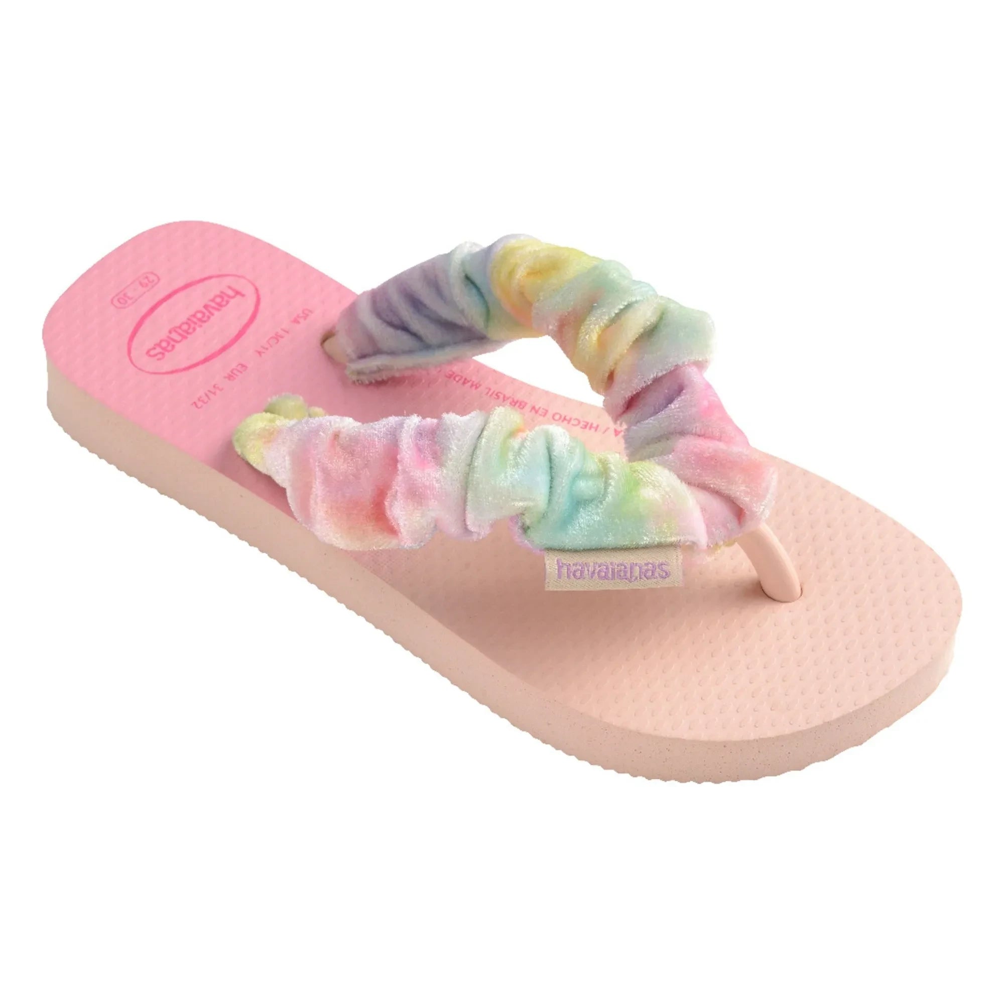 Havaianas - Fluffy Baby Toe-Post Sandals | Pink